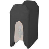 Snap Drape CN420BS10512 Contour Cover Charcoal 10 Gallon Spandex Beverage Dispenser Cover