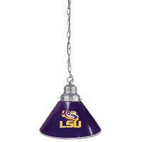 Holland Bar Stool BL1CHLaStUn Louisiana State University Logo Pendant Light with Chrome Finish - 120V