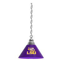 Holland Bar Stool BL1CHLaStUn Louisiana State University Logo Pendant Light with Chrome Finish - 120V