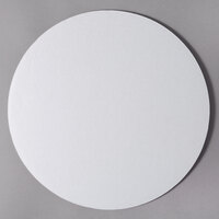 14" White Corrugated Cake Circle - 250/Case