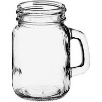 Acopa Rustic Charm 4.75 oz. Customizable Mini Mason Jar with Handle - 12/Case