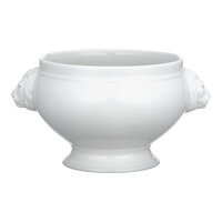 Villeroy & Boch 16-2040-2450 Universal 20.5 oz. White Premium Porcelain Lion Head Tureen - 6/Case