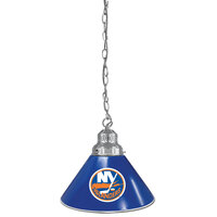 Holland Bar Stool BL1CHNYIsln New York Islanders Logo Pendant Light with Chrome Finish - 120V