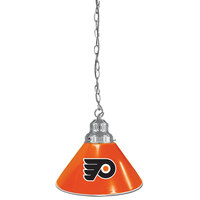 Holland Bar Stool BL1CHPhiFly-O Philadelphia Flyers Logo Pendant Light with Chrome Finish - 120V