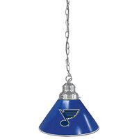 Holland Bar Stool BL1CHSTLBlu St. Louis Blues Logo Pendant Light with Chrome Finish - 120V