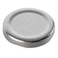 Acopa Silver Milk Bottle Lid - 12/Pack