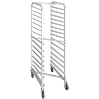 Channel 402AN-HD 15 Pan End Load Heavy-Duty Aluminum Nesting Bun / Sheet Pan Rack - Assembled