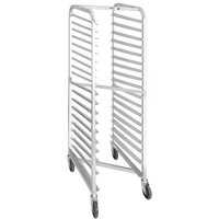 Channel 406AN-HD 18 Pan End Load Heavy-Duty Aluminum Nesting Bun / Sheet Pan Rack - Assembled