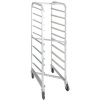 Channel 404AN-HD 10 Pan End Load Heavy-Duty Aluminum Nesting Bun / Sheet Pan Rack - Assembled