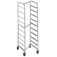 Channel 404AN 10 Pan End Load Aluminum Nesting Bun / Sheet Pan Rack - Assembled