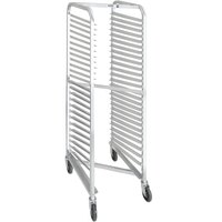 Channel 405AN-HD 27 Pan End Load Heavy-Duty Aluminum Nesting Bun / Sheet Pan Rack - Assembled