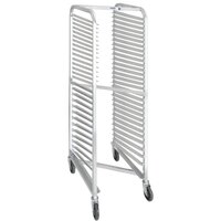 Channel 400AN-HD 30 Pan End Load Heavy-Duty Aluminum Nesting Bun / Sheet Pan Rack - Assembled