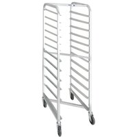 Channel 403AN-HD 12 Pan End Load Heavy-Duty Aluminum Nesting Bun / Sheet Pan Rack - Assembled