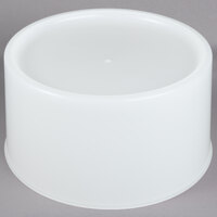 Choice White 3 and 6 Gallon Round Beverage Dispenser Base