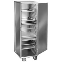 Channel 53C 40 Pan End Load Enclosed Non-Insulated Aluminum Bun / Sheet Pan Rack - Assembled