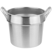 Vollrath 77133 20 Qt. Stainless Steel Double Boiler Inset - Flat Bottom