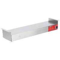 Avantco 24" High Wattage Strip Warmer with On/Off Toggle Controls and Cord - 120V, 500W