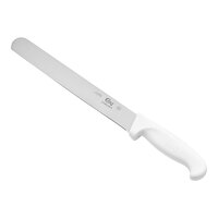 Choice 10" White Straight Edge Slicing Knife