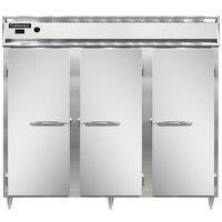 Continental DL3WE-SA 86" Extra-Wide Solid Door Reach-In Heated Holding Cabinet - 3000W