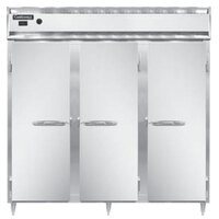 Continental DL3W-SS 78" Solid Door Reach-In Heated Holding Cabinet - 3000W