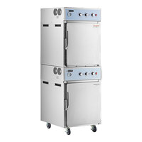 Cooking Performance Group CH-SP-2 SlowPro Stacked Cook and Hold Oven - 208/240V, 4500/6000W