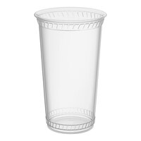Fabri-Kal GC24 Greenware 24 oz. Compostable Clear Customizable Plastic Cold Cup - 600/Case