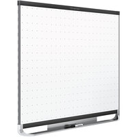 Quartet TEM547B Prestige 2 72" x 48" Magnetic Total Erase® Whiteboard with Black Aluminum Frame