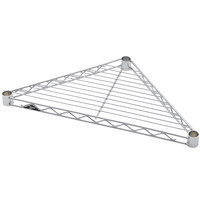 Metro Super Erecta Chrome Triangle Shelf