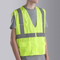 Cordova Lime Class 2 High Visibility Surveyor's Mesh Safety Vest - XXXL