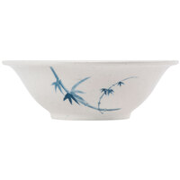 Thunder Group 5106BB Blue Bamboo 15 oz. Round Melamine Deep Bowl - 12/Case