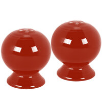 Fiesta® Dinnerware from Steelite International HL497326 Scarlet China Salt and Pepper Shaker Set - 4/Case