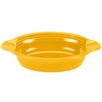 Fiesta® Dinnerware from Steelite International HL587342 Daffodil 13 oz. Oval China Baker / Casserole Dish - 4/Case