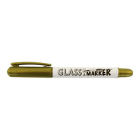 Franmara 7606-68 Metallic Gold Fine Point Glass Marker