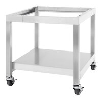 Garland SS-CS24-15 28 15/16" x 15" Mobile Stainless Steel Equipment Stand with Casters