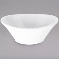 Carlisle 5300602 Stadia 12 oz. White Melamine Bowl - 12/Case