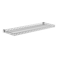 Regency 12" x 36" NSF Chrome Wire Cantilever Shelf