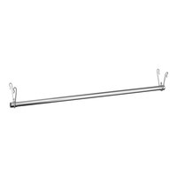 Regency 36" Chrome Garment Tube with Brackets