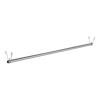 Regency 60" Chrome Garment Tube with Brackets