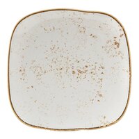 Tuxton GGA-501 TuxTrendz Artisan Geode Agave 9" China Square Plate - 12/Case