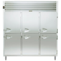Traulsen RHT332WUT-HHS Stainless Steel 79 Cu. Ft. Half Door Three Section Reach In Refrigerator - Specification Line
