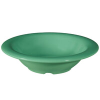 GET B-86-FG Diamond Mardi Gras 8 oz. Rainforest Green Melamine Bowl - 48/Case