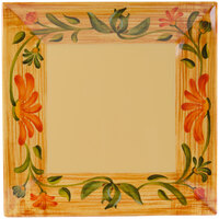 GET ML-90-VN 12" x 12" Square Venetian Plate