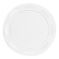 WNA Comet DWP9180C 9" Clear Plastic Designerware Plate - 180/Case