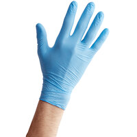 Noble Powder-Free Disposable Exam Grade Nitrile 4.5 Mil Thick Textured Gloves - Extra Large - 100/Box