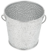 Tablecraft GT44 Galvanized Steel Pail - 4" x 4"