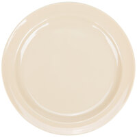 Thunder Group NS105T Nustone Tan 5 1/2" Melamine Plate - 12/Case