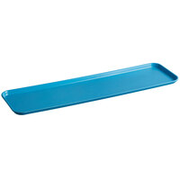 Cambro 830MT142 9" x 30" Blue Fiberglass Market Tray