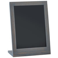 Cal-Mil 3818-811-83 Ashwood 8 1/2" x 11" Chalkboard Stand with Black Chalkboard