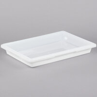 Cambro 18263P148 26" x 18" x 3 1/2" White Poly Food Storage Box