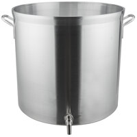 Vollrath 68691 Wear-Ever Classic Select 100 Qt. Heavy Duty Aluminum Stock Pot with Faucet